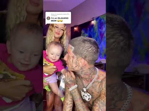 Island Boys Flyysoulja Shows Off His BABY MAMA #shorts