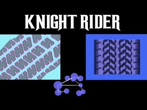 Knight Rider Animations - Tire Track Analyzer