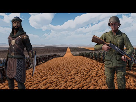 1 MILLION PERSIANS vs 100.000 AMERICAN SHOTGUN SOLDIERS - Ultimate Epic Battle Simulator 2 UEBS 2