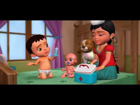 Chitti Aduttidane Doctor Doctor - Playing with Toys | Kannada Rhymes & KidsCartoons |Infobells