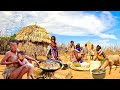 African Village Life Of Rural Mothers Of 34 Children Of One Cooking Village Food Full Documentary
