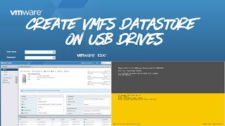 💾 VMware ESXi 7.0 – Create VMFS Datastore on USB Drives | Home Lab Guide