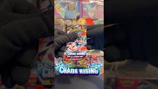 CHAOS RISING FIRST PACK #pokemon #pokemoncards #tcgpokemon #pokemontcg #mallu #pokemoncommunity