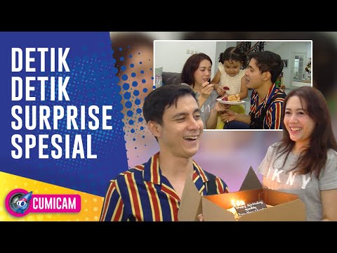 Detik-Detik Perayaan Ulang Tahun Carlo Milk, Dapat Kado Spesial dari Anak Istri tercinta - Cumicam