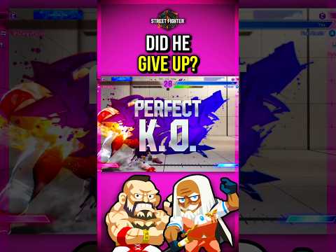 Did This Zangief Give Up? (Perfect Round) #streetfighter #sf6 #fgc #perfect #perfectround