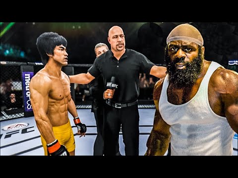 BRUCE LEE VS KIMBO SLICE | UFC 4 BRUTAL FIGHT | UFC 4 | UFC 4 2022 | EA SPORTS UFC 4