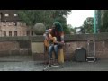 AWESOME STREET MUSICIAN SINGS - No Woman, No Cry