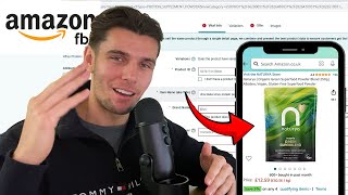 How to list your first product on Amazon FBA UK - BEGINNER TUTORIAL