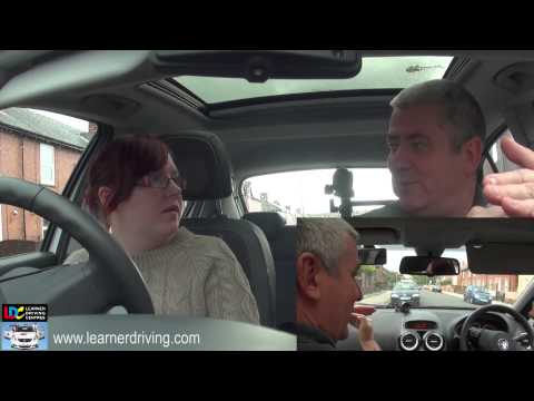 Nikki's 6th driving lesson   8 Emerging from busier junctions