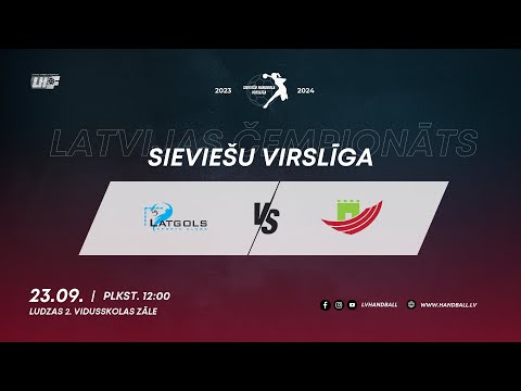 SK Latgols - Salaspils SS | Sieviešu handbola virslīga | Latvijas čempionāts 2023/2024