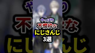 やっぱり不憫枠なにじさんじ3選 #shorts #vtuber #雑学