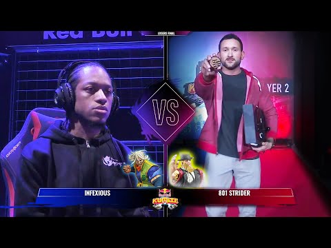 SFV CE - Infexious(Zeku) Vs 801 Strider(G) | Red Bull Kumite Japan 2019 - Main Event