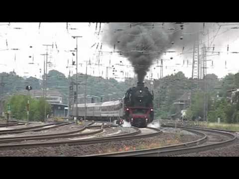 Dampfsonderfahrt mit 41 360 in Schwerte Ruhr und Wuppertal Oberbarmen 25 Jun 20112