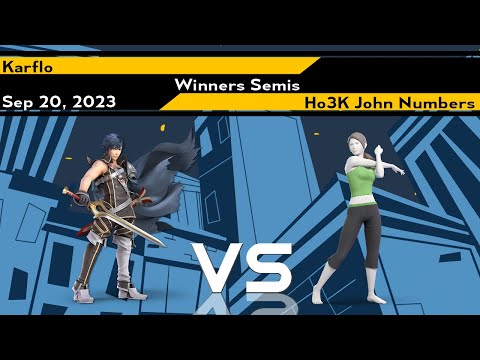 Xeno310 Winners Semis - Karflo (Chrom) vs John Numbers (Wii Fit) - Smash Ultimate