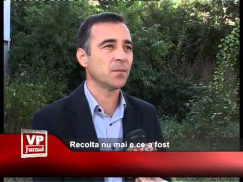 Recolta nu mai e ce-a fost