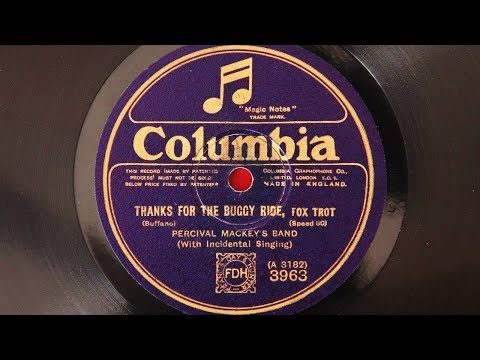 Percival Mackey's Band - Thanks For The Buggy Ride