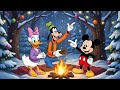 MICKEY GOOFY DAISY Create A Cozy Winter Camp Moment In The Snow ️ Mickey Mouse Animation