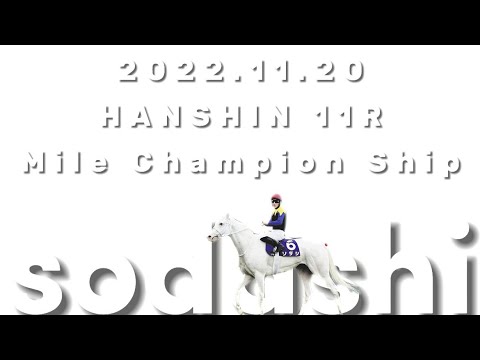 2022.11.20   阪神 11R   マイルチャンピオンシップ　ソダシ