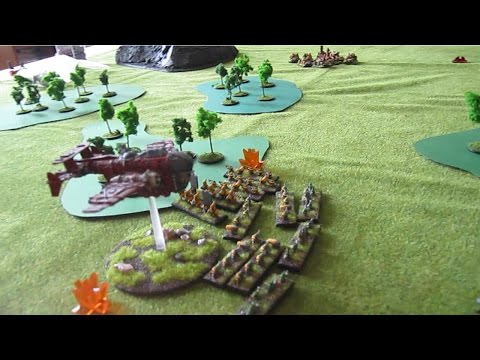 Epic Armageddon battle report: Imperial Guard vs Orks