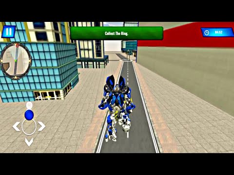 US Police Robot Transform - Police Plane Transform- New Police Robot Games - Android Game - Part-8