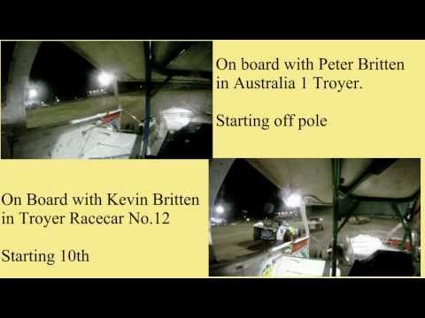 2011 Australia V8 Dirt Modified Title In Car Camera