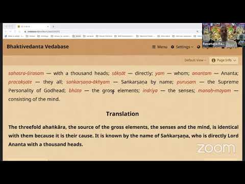 SB 3.26.38-40 by HG Rasmaya Radha Ranjan das @ ISKCON Seshadripuram
