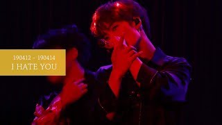 190412 - 14 I HATE YOU (JR SOLO) - 2019 NU&#39;EST CONCERT SEGNO IN SEOUL