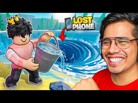 DRAIN THE LAKE ROBLOX 😱