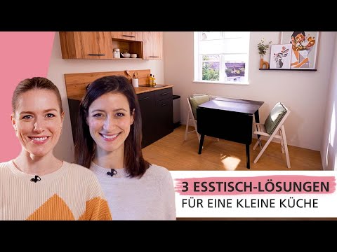 Drei Esstisch-Lösungen für kleine Küchen | Smart gelöst 💡 | INTERIYEAH!