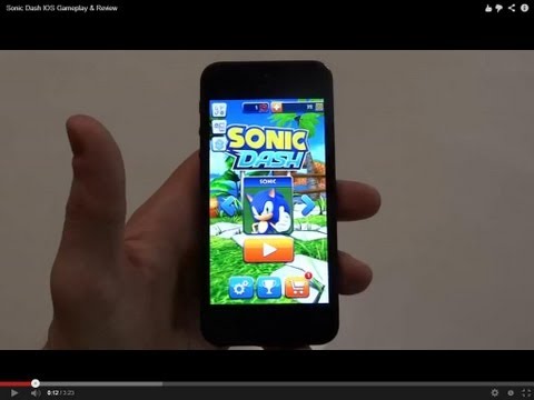 Sonic Dash IOS Gameplay & Review - Fliptroniks.com