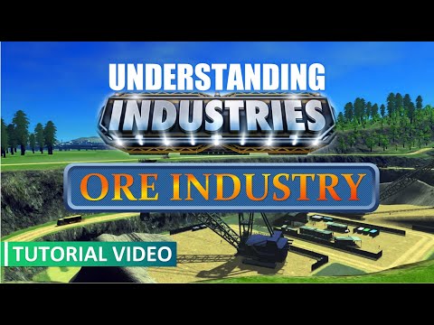 Cities: Skylines | Understanding Industries DLC - Ore Industry | Visualized Supply Chain