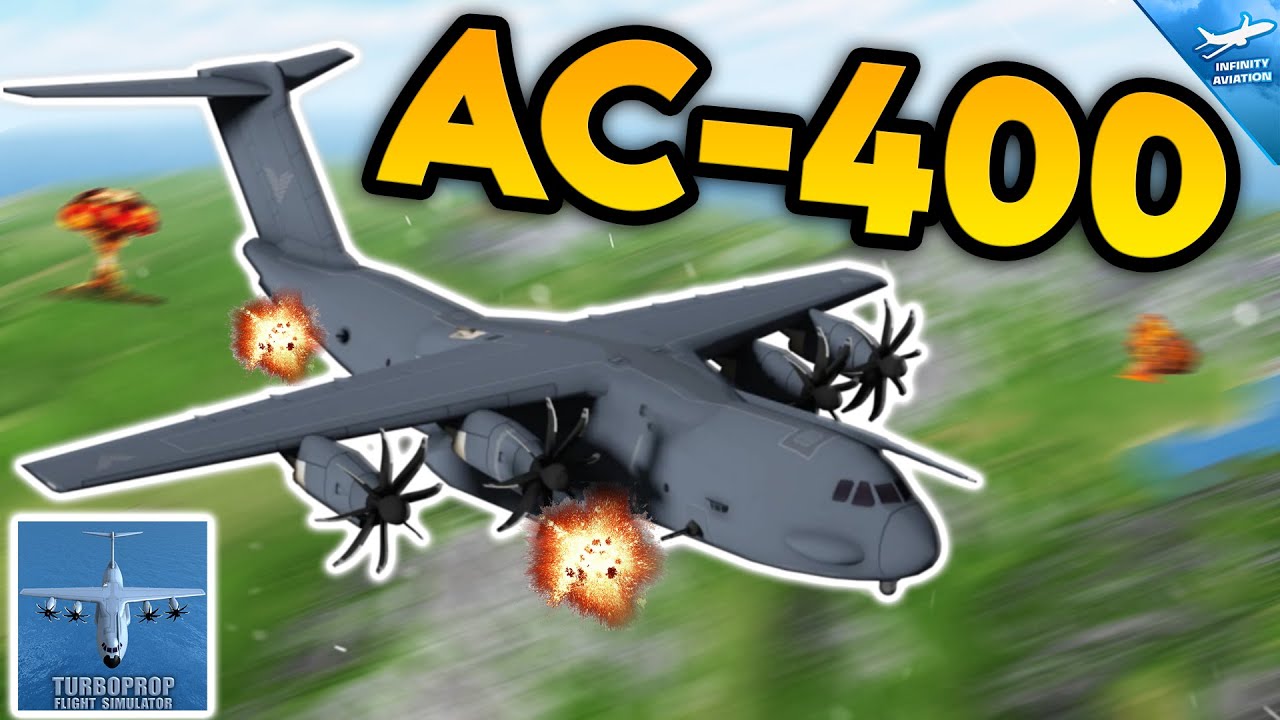 NEW AC-400 - TFS GUNSHIP UPDATE | FIRST REVIEW | Turboprop FS Future Update Information