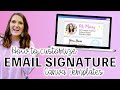 How to Customize an Email Signature Template in Canva