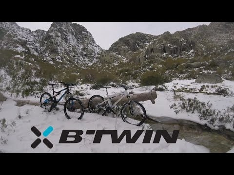 B'TWIN - Snow ride! - Serra da Estrela, PORTUGAL