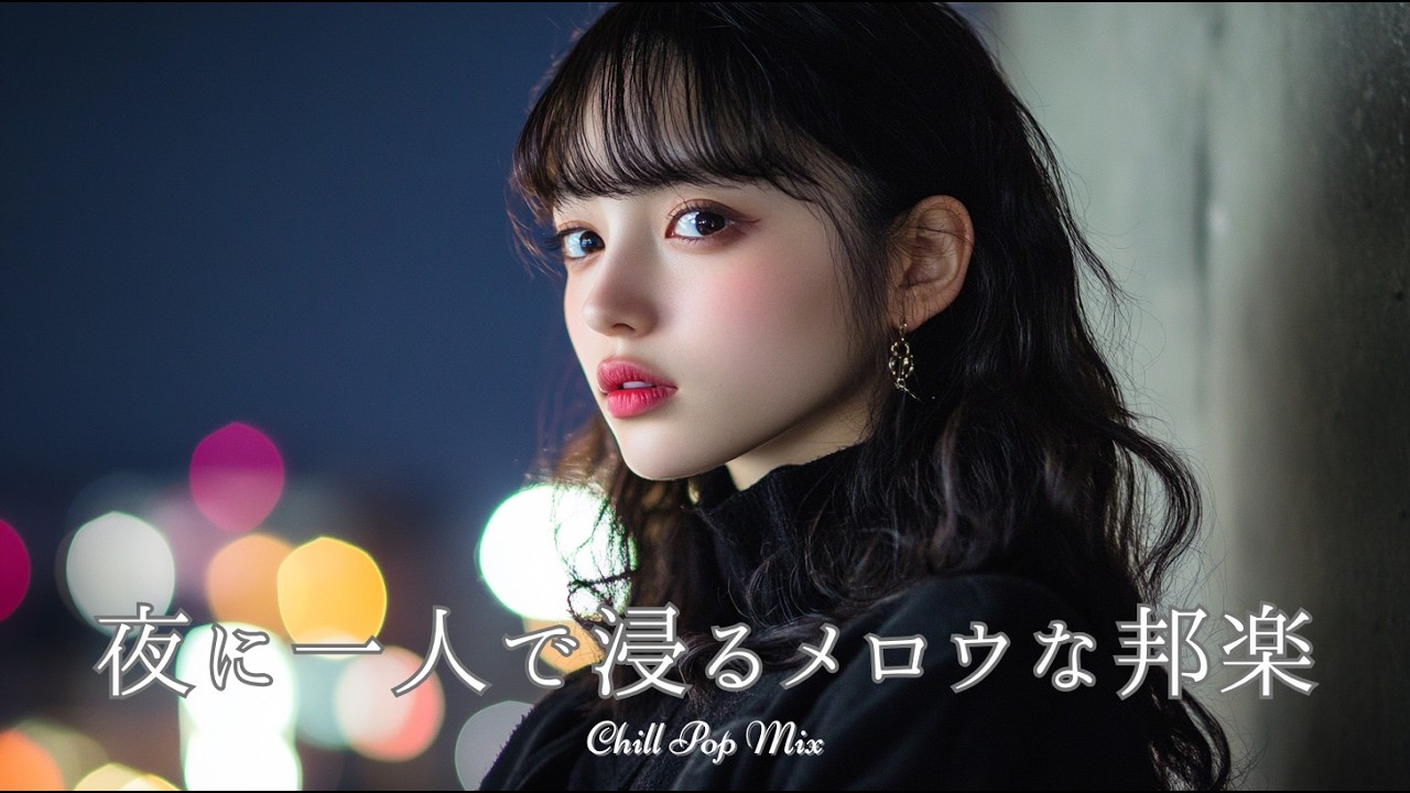 【邦楽 playlist】夜に聴きたい♪夜に一人で浸るメロウなチルポップ｜チルポップ｜女性ボーカル｜チルタイム／リラックス／ストレス解消／作業用BGM