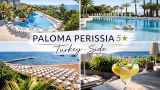 Paloma Perissia 5★ Сіде, Туреччина — повний огляд готелю 2026 | Пляж, номери, ха