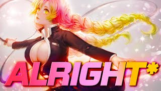 Cover art for alright