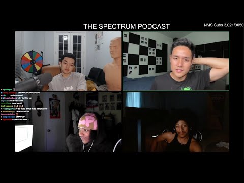 [2023-07-24] The Spectrum Podcast EP. 2 ft. Kevin Leonardo 🔴 Gartic Phone w/ Friends 🔴 r/Place 🔴