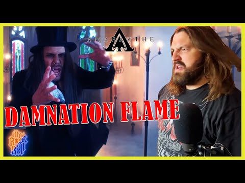 The New Guys if Fire!!! | AMARANTHE - Damnation Flame (OFFICIAL MUSIC VIDEO) | REACTION