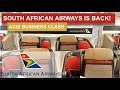 THE RETURN OF SOUTH AFRICAN AIRWAYS
