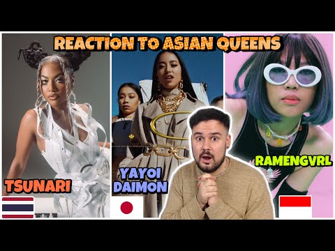 REACTION TO FEMALE ASIAN SINGERS: RAMENGVRL-WHO DIS? / TSUNARI-DAI PAO / YAYOI DAIMON-M.O.B
