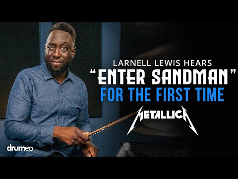 Larnell Lewis Hears "Enter Sandman" For The First Time