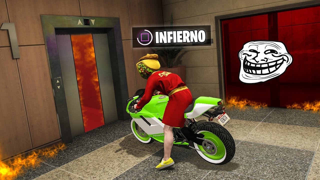 CARRERA TROLL MEGA IMPOSIBLE! NO PUEDO SALIR!! - GTA 5 ONLINE