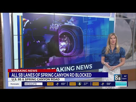 UPDATE: Multiple car crash closes US 95 southbound near I-11 interchange