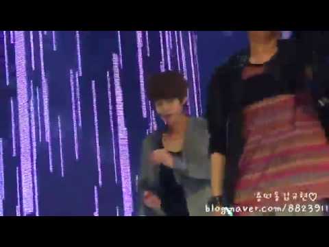 [fancam] 110811 M Countdown - Mr Simple encore Super Junior (Kyuhyun)