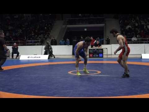 AzÇ-2017: Elvin Xıdırov - Ağahüseyn Mustafayev / 65 kq, bürünc medal görüşü