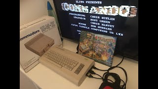Commodore 64 loading game on Commodore 1541-II the old school way