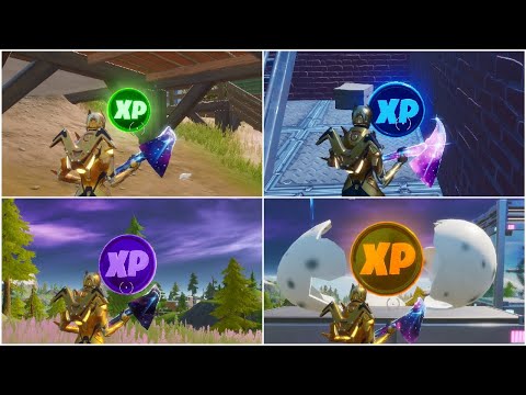 All Week 3 XP Coins Locations / Green, Blue, Purple & Gold Coins  – Fortnite Chapter 2 Season 4