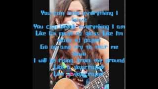 Megan Nicole Ft. Boyce Avenue - SkyScraper - Lyrics