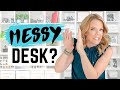 Is Your Desk Cluttered And Driving You Crazy? There's An Easy Way To Fix That!